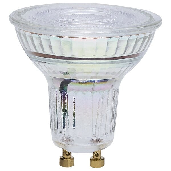 Satco Lighting S12372 5.5 Watt Dimmable MR16 GU10 LED Bulb- 500 Lumens 3000K and 90CRI Clear Bulbs Bulbs LED