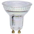 Satco Lighting S12372 5.5 Watt Dimmable MR16 GU10 LED Bulb- 500 Lumens 3000K and 90CRI Clear Bulbs Bulbs LED