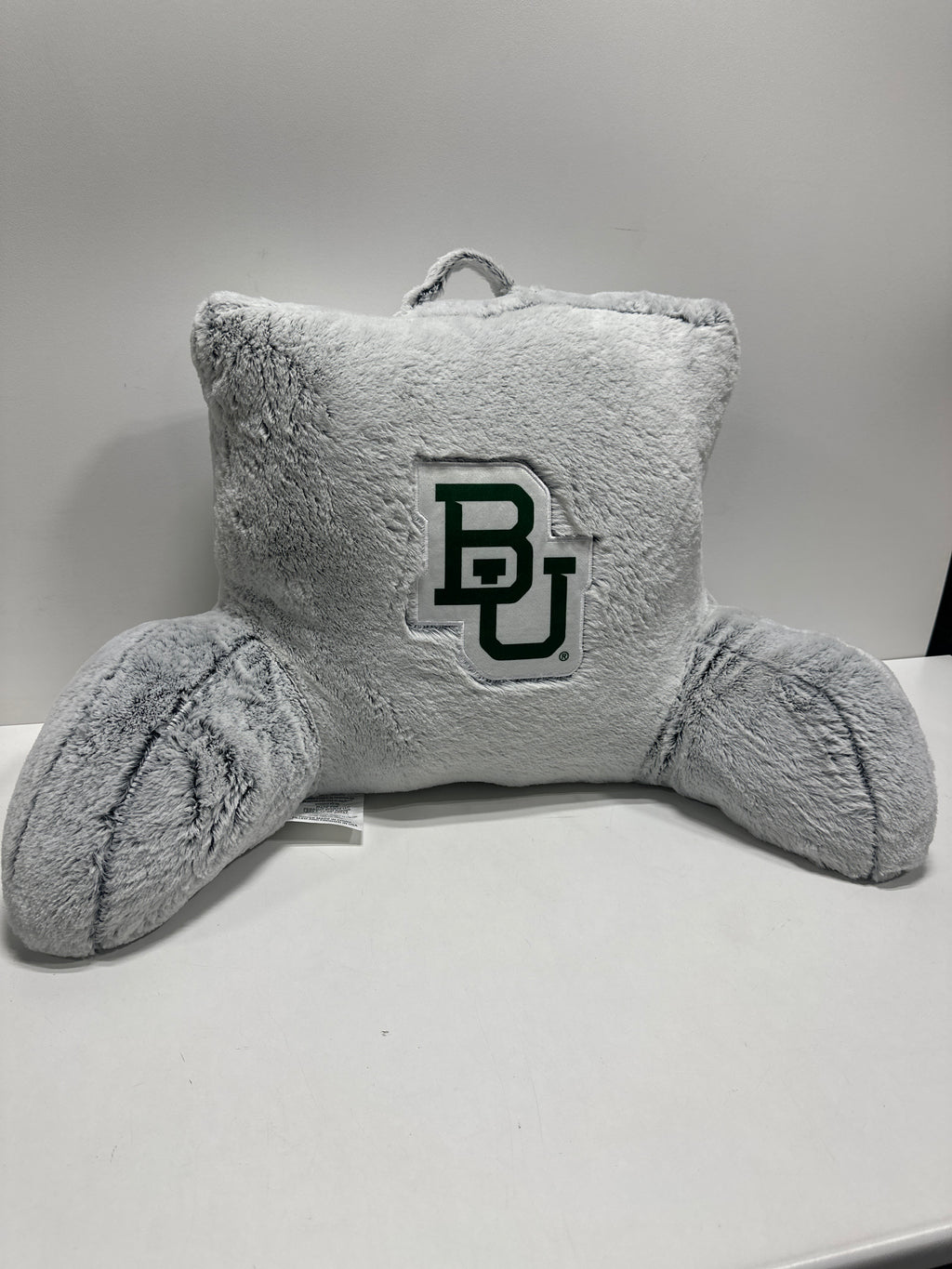 NCAA Baylor Bears Faux Fur Backrest Pillow