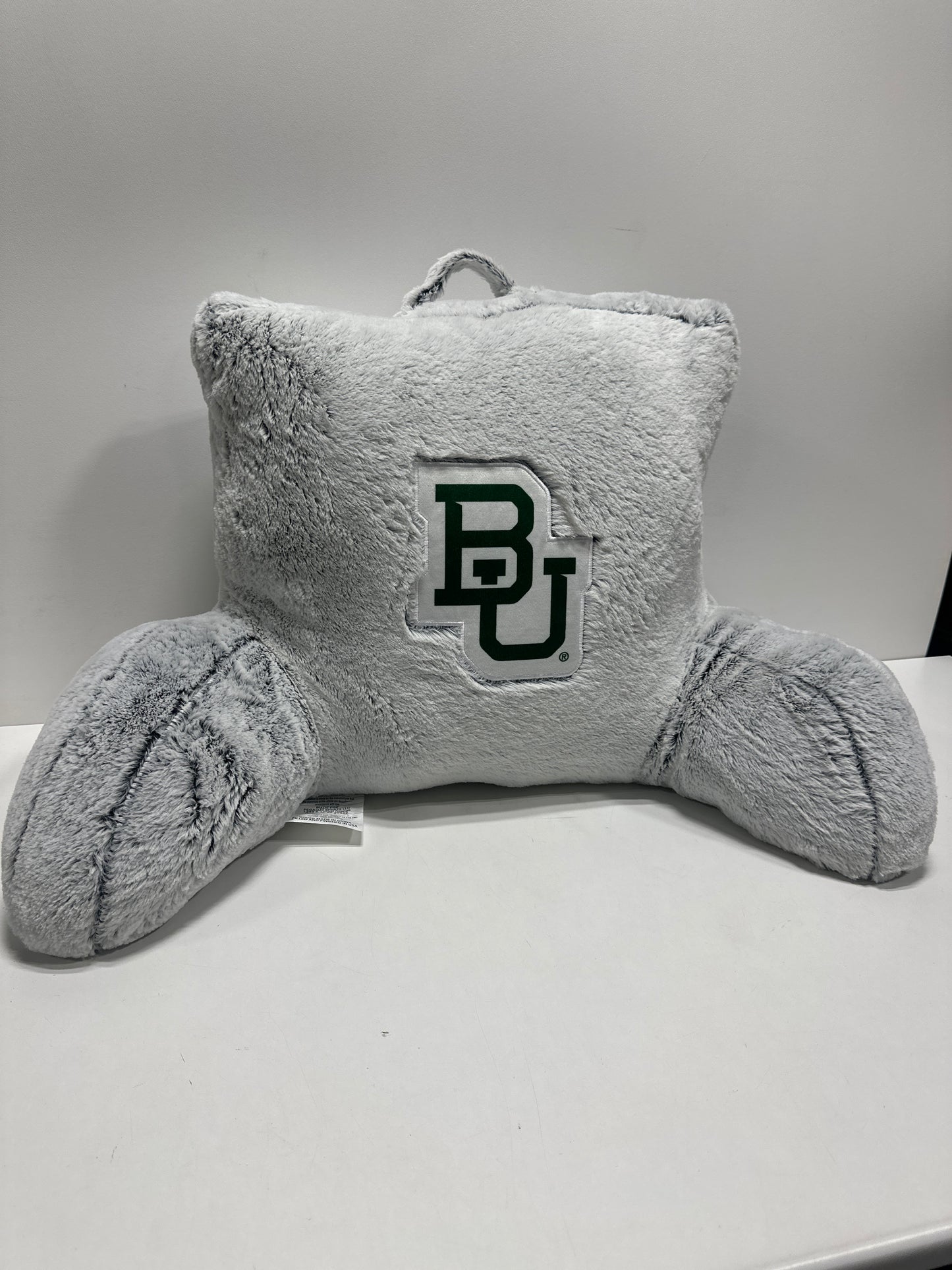NCAA Baylor Bears Faux Fur Backrest Pillow