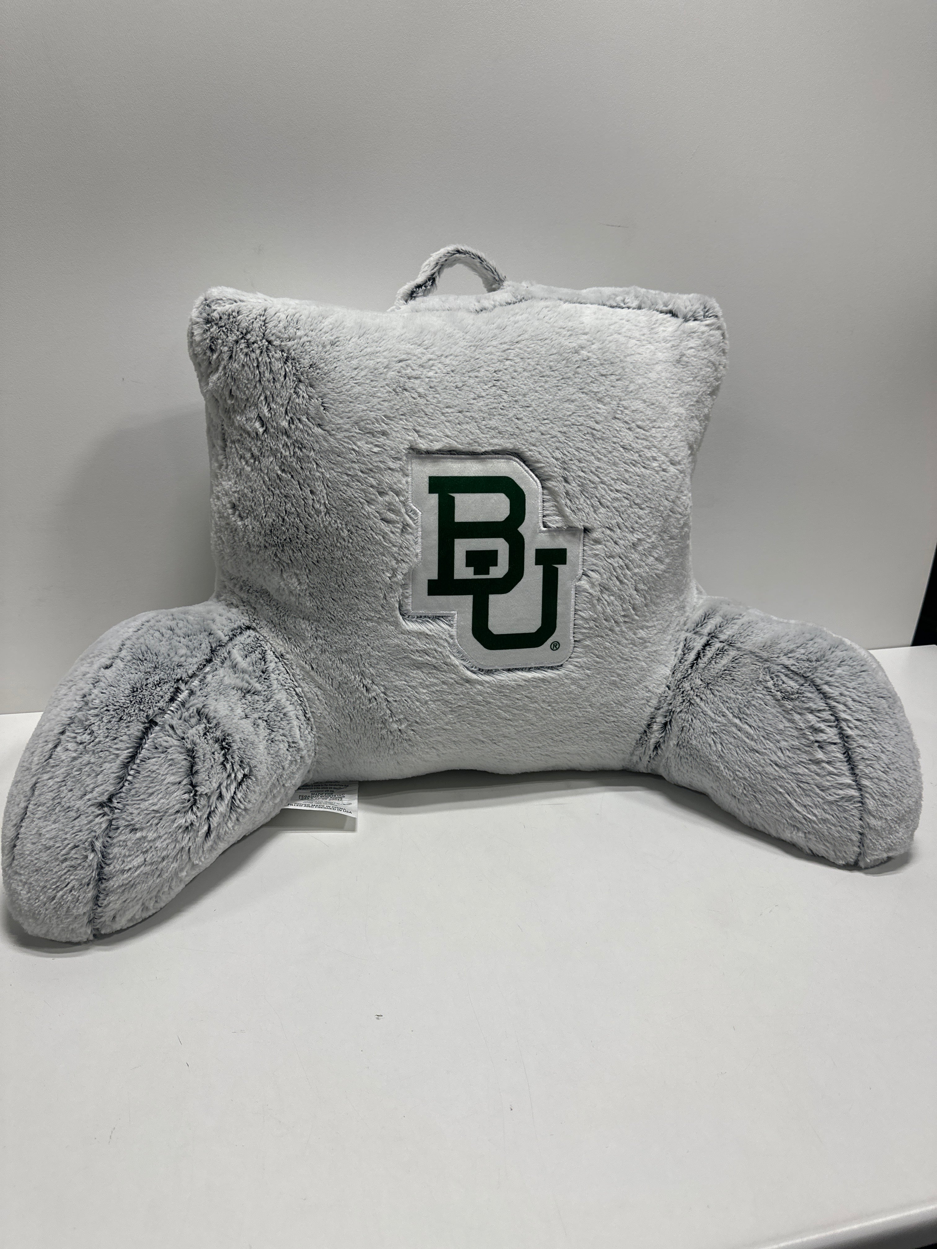 NCAA Baylor Bears Faux Fur Backrest Pillow