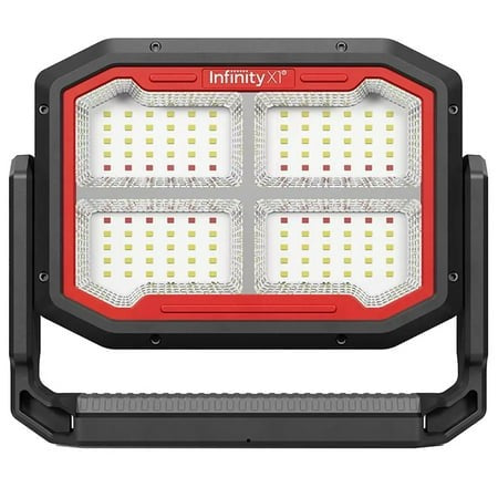 Infinity X1 Dual Powered Solar Work Light 3000 Lumen