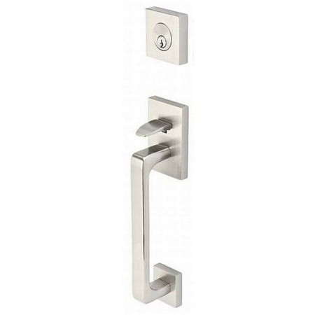 Emtek 4820 Baden Sectional Single Cylinder Handleset with Round Knob Part Nr: 4820ROUUS15