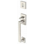 Emtek 4820 Baden Sectional Single Cylinder Handleset with Round Knob Part Nr: 4820ROUUS15