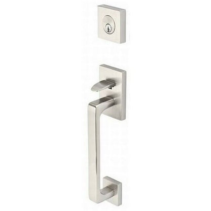 Emtek 4820 Baden Sectional Single Cylinder Handleset with Round Knob Part Nr: 4820ROUUS15
