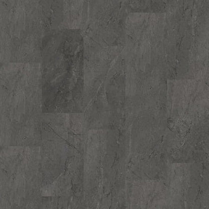 See Desc Shaw 5680V Obelisk Glue Dn 12 X 24 Embossed Vinyl Flooring - Charcoal Soapstone