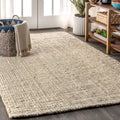 JONATHAN Y Lighting Natural Fiber 7-3/4' x 10' Jute Solid Indoor Rectangular Area Rug