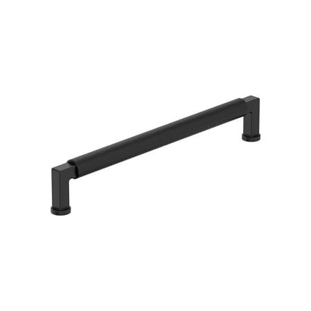 3 x Balata 7-9/16 in. (192 Mm) Center-to-Center Matte Black Bar Cabinet Pull - *Tools Hardware & Misc