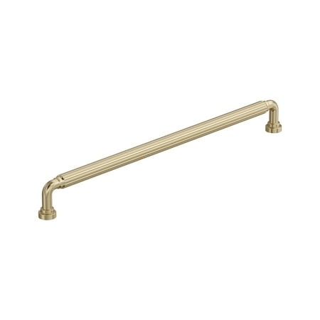 Amerock Cowrie 12-5/8 inch (320mm) Center-to-Center Golden Champagne Cabinet Pull, BP37708BBZ