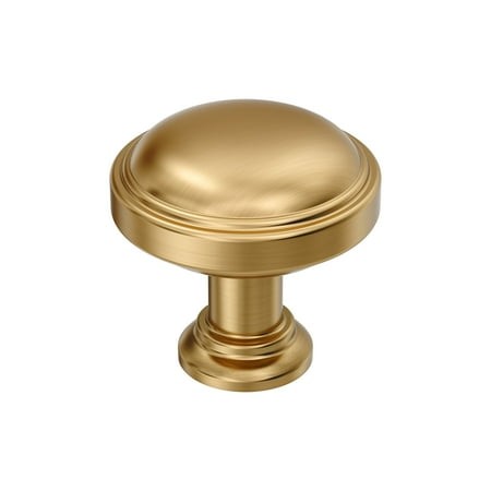 10 x Enlivity 1-1/4 in. (32mm) Diameter Champagne Bronze Classic Round Cabinet Knob