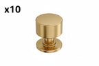 10 x Amerock Balon 1-1/8 Inch (29mm) Diameter Champagne Bronze Cabinet Knob