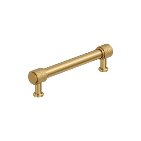 16 Amerock BP37744 Faraday 5-1/16 Inch Center to Center Knurled Bar Cabinet Pulls Champagne Bronze