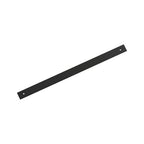 Amerock Ladera 18 Inch (457mm) Center-to-Center Rectangle Matte Black Appliance Pull Backplate