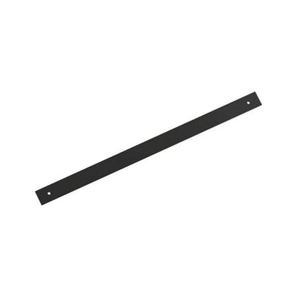 Amerock Ladera 18 Inch (457mm) Center-to-Center Rectangle Matte Black Appliance Pull Backplate