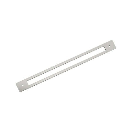 Amerock BP37788 Medora 13-15/16" Backplate for 12-5/8" Center to Center Cabinet Pulls Polished Nickel