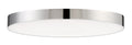 Maxim Lighting Trim 9 Inch Flush Mount Trim - 57663WTPC - Modern Contemporary