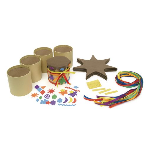 Colorations Easy to Make Drum Kit Kit for 12 by Colorations - *Kids