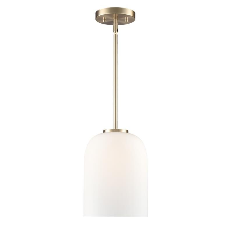 Millennium Lighting 214101 Laphia 8" Wide Mini Pendant Modern Gold Indoor Lighting Pendants