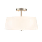 Millennium Lighting 214103 Laphia 3 Light 16 Wide Semi-Flush Ceiling Fixture - Nickel