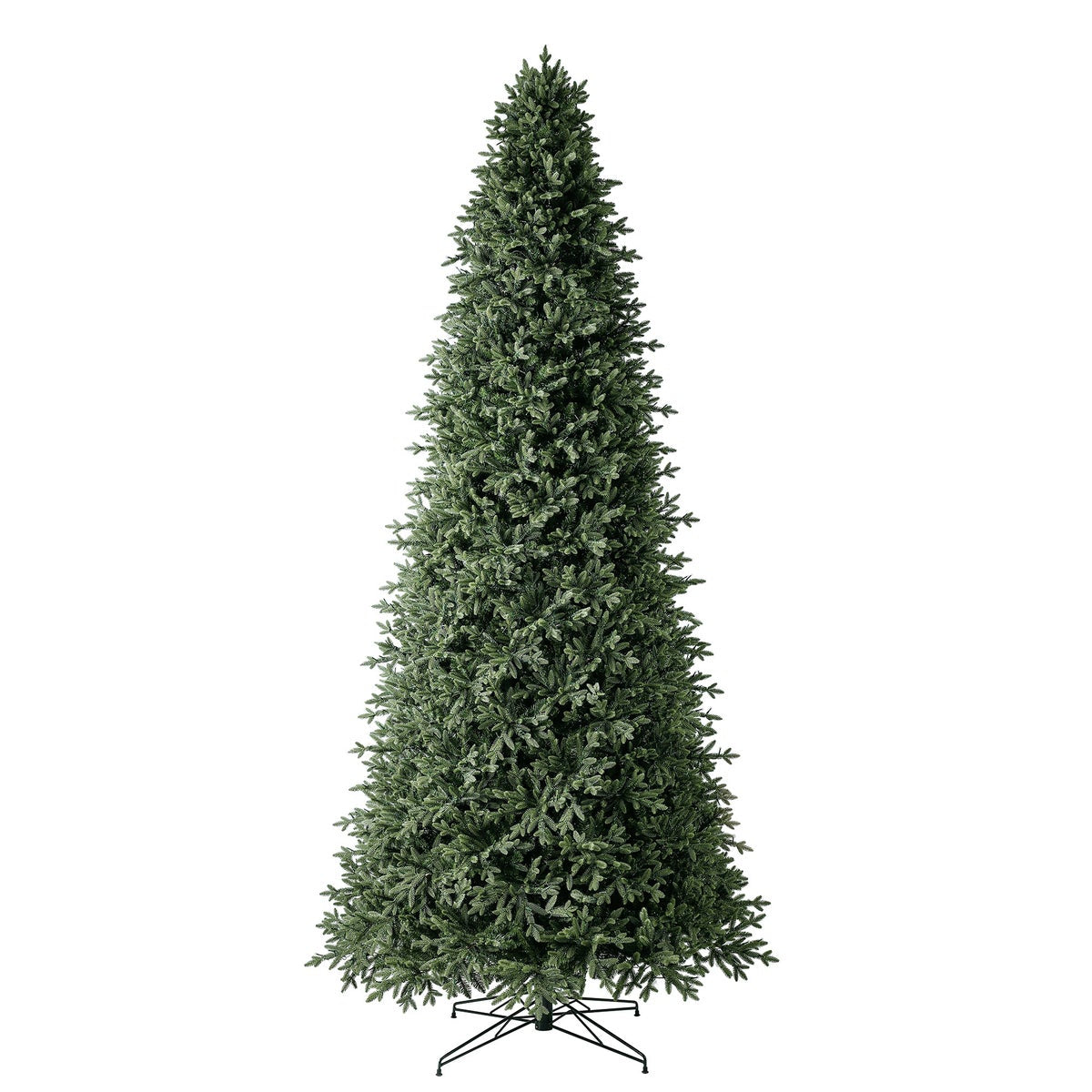See Desc Kirkland 12 ft Pre-Lit Aspen EZ Connect Artificial Christmas Tree 4430 Color-Changing Radiant Micro LED Lights