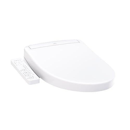 TOTO® WASHLET® S2 Electronic Bidet Toilet Seat with Instantaneous Water Heating, PREMIST and EWATER+ Wand Cleaning, Elongated, Cotton White - SW3346#01