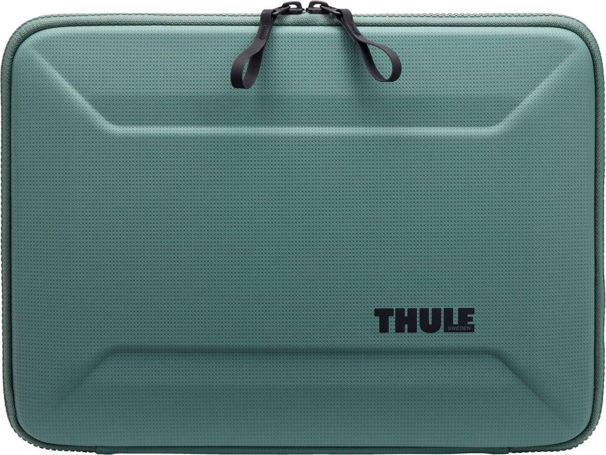 Thule - Gauntlet Laptop Sleeve Laptop Case for 14” Apple MacBook Pro, 13” Apple MacBook Pro, Air, PCs, Laptops & Chromebooks - Hazy Green