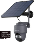 Reolink - Go Series G440 4K 8MP Solar Outdoor Wireless 4G LTE Pan Tilt Security Camera with SIM Card