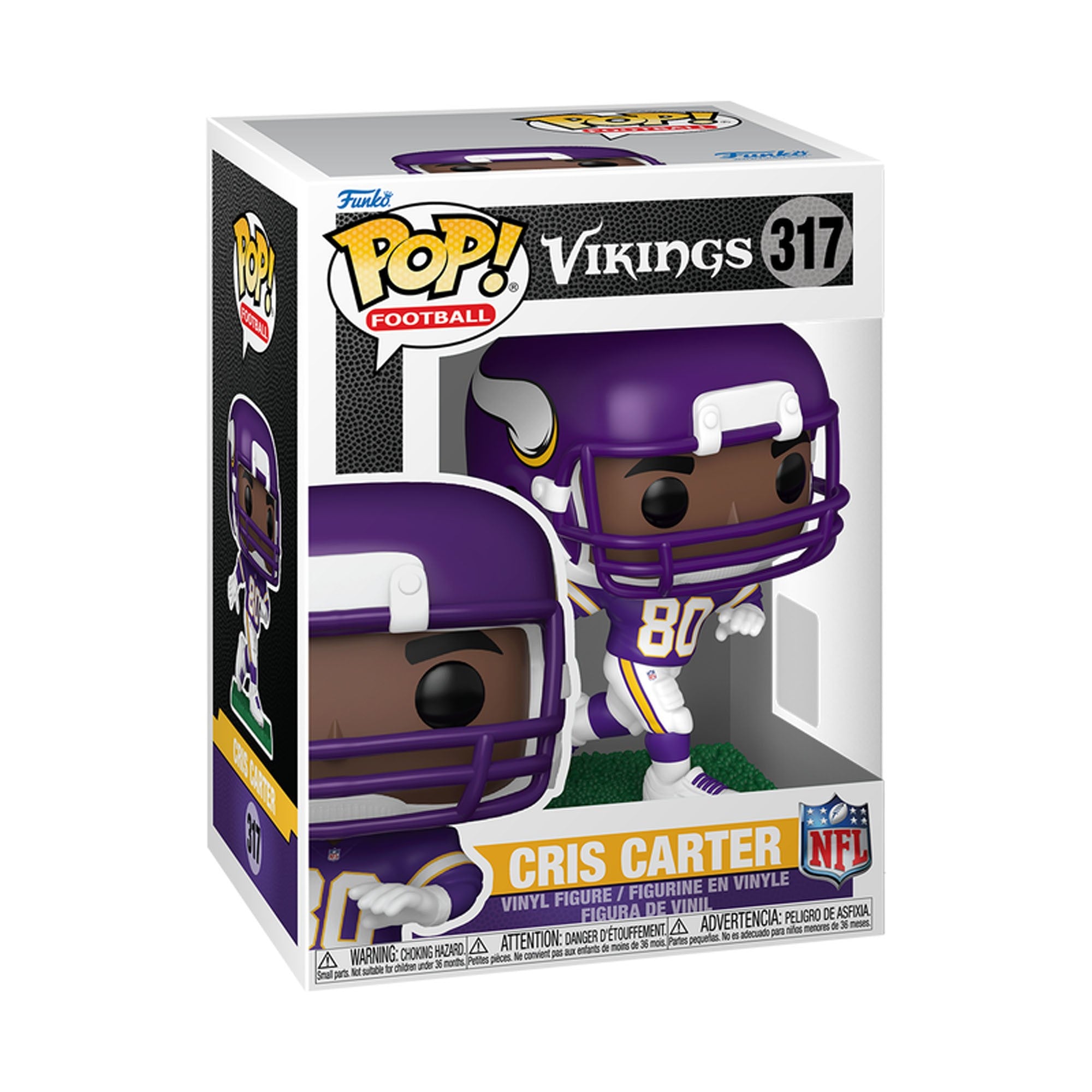 NFL Legends Chris Carter (Vikings) Funko Pop! Vinyl Figure #317