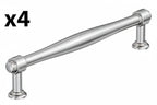 4 x Amerock BP37724 Enlivity 6-5/16 Inch Center to Center Bar Cabinet Pull Polished Chrome