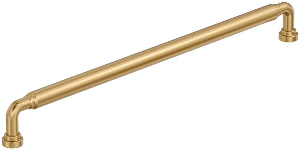 Amerock Coble 12-5/8 inch (320mm) Center-to-Center Champagne Bronze Cabinet Pull, BP37668CZ