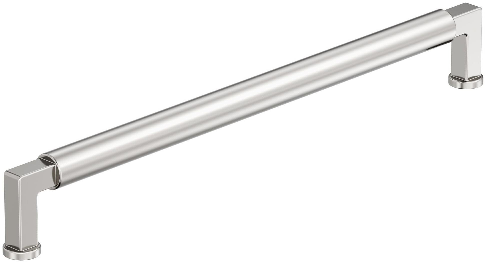 Amerock Balon 10-1/16 Inch (256mm) Center-to-Center Polished Nickel Cabinet Pull