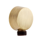 Signature Hardware 932365 FundamentALL Round Wall Supply Elbow Aged Brass
