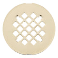 Signature Hardware 932343 FundamentALL 4-1/2" Round Snap-in Shower Drain Cover - Polished Brass