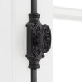 Signature Hardware 955211-1.56 Helmina 24 Inch Tall Cabinet Cremone Security Bolt - Matte Black