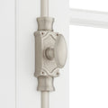 Signature Hardware 955210-1.75 Corabel 72 Inch Tall Window Cremone Security Bolt Brushed Nickel
