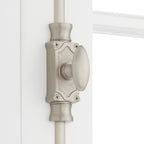 Signature Hardware 955210-1.75 Corabel 72 Inch Tall Window Cremone Security Bolt Brushed Nickel