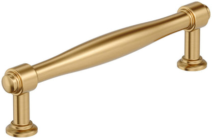 6 x Enlivity 5-1/16 in. (128mm) Center-to-Center Champagne Bronze Bar Cabinet Pull