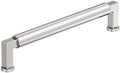 Amerock Balon 6-5/16 Inch (160mm) Center-to-Center Polished Nickel Cabinet Pull