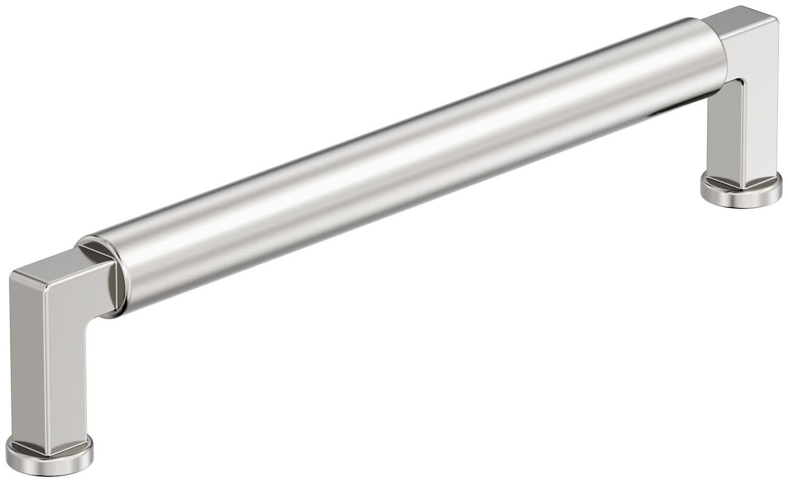 Amerock Balon 6-5/16 Inch (160mm) Center-to-Center Polished Nickel Cabinet Pull