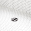Signature Hardware 955227 FundamentALL 4-1/2" Round Shower Drain Brushed Nickel Showers Shower Drains Standard Drains