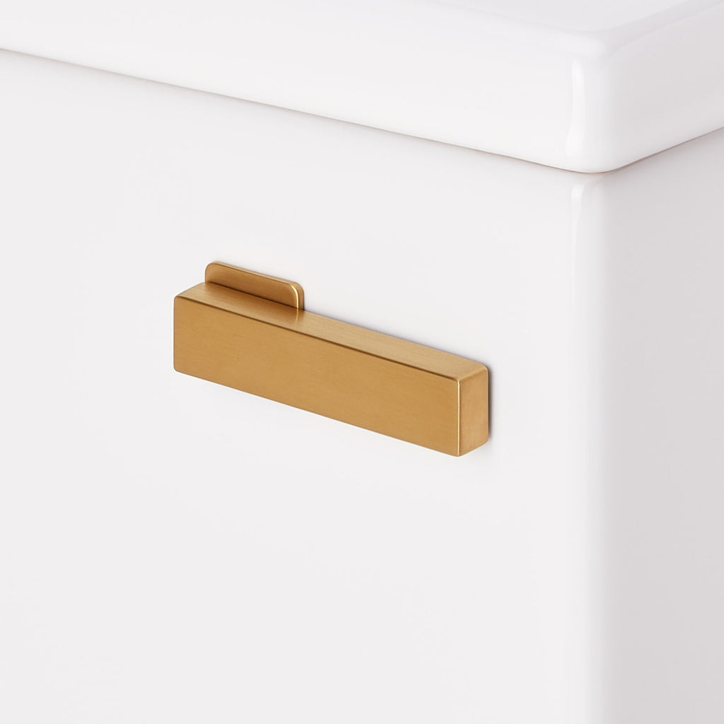 Signature Hardware 559427 Lavrik Brass Reversible Toilet Tank Lever - Brushed Gold