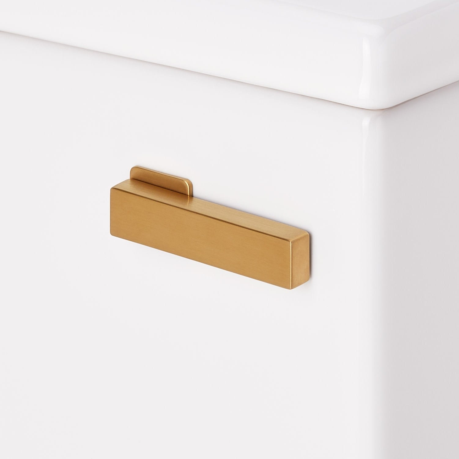 Signature Hardware 559427 Lavrik Brass Reversible Toilet Tank Lever - Brushed Gold
