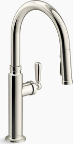 Kohler Edalyn by Studio McGee Touchless Pull-down Kitchen Sink Faucet with Three-function Sprayhead