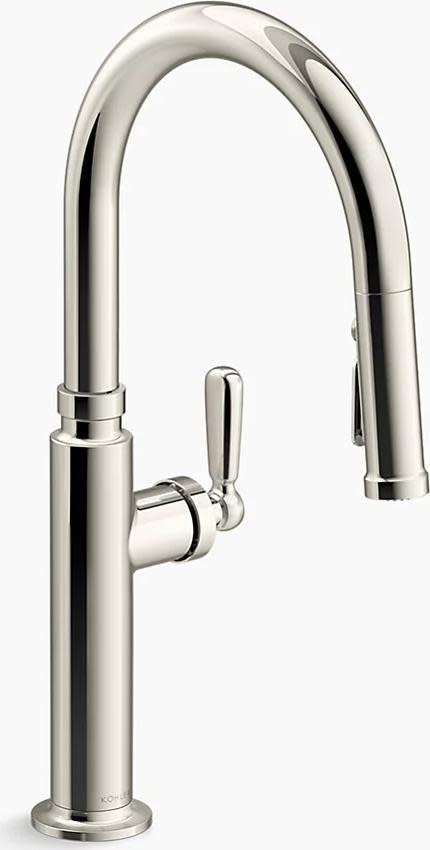 Kohler Edalyn by Studio McGee Touchless Pull-down Kitchen Sink Faucet with Three-function Sprayhead