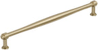 Amerock Enlivity 12-5/8 Inch (320mm) Center-to-Center Golden Champagne Cabinet Pull