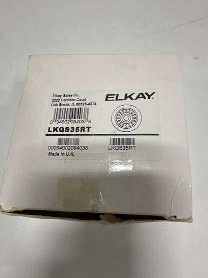 Elkay LKQS35RT Polymer Drain Fitting Removable Strainer and Rubber Stopper Ricotta