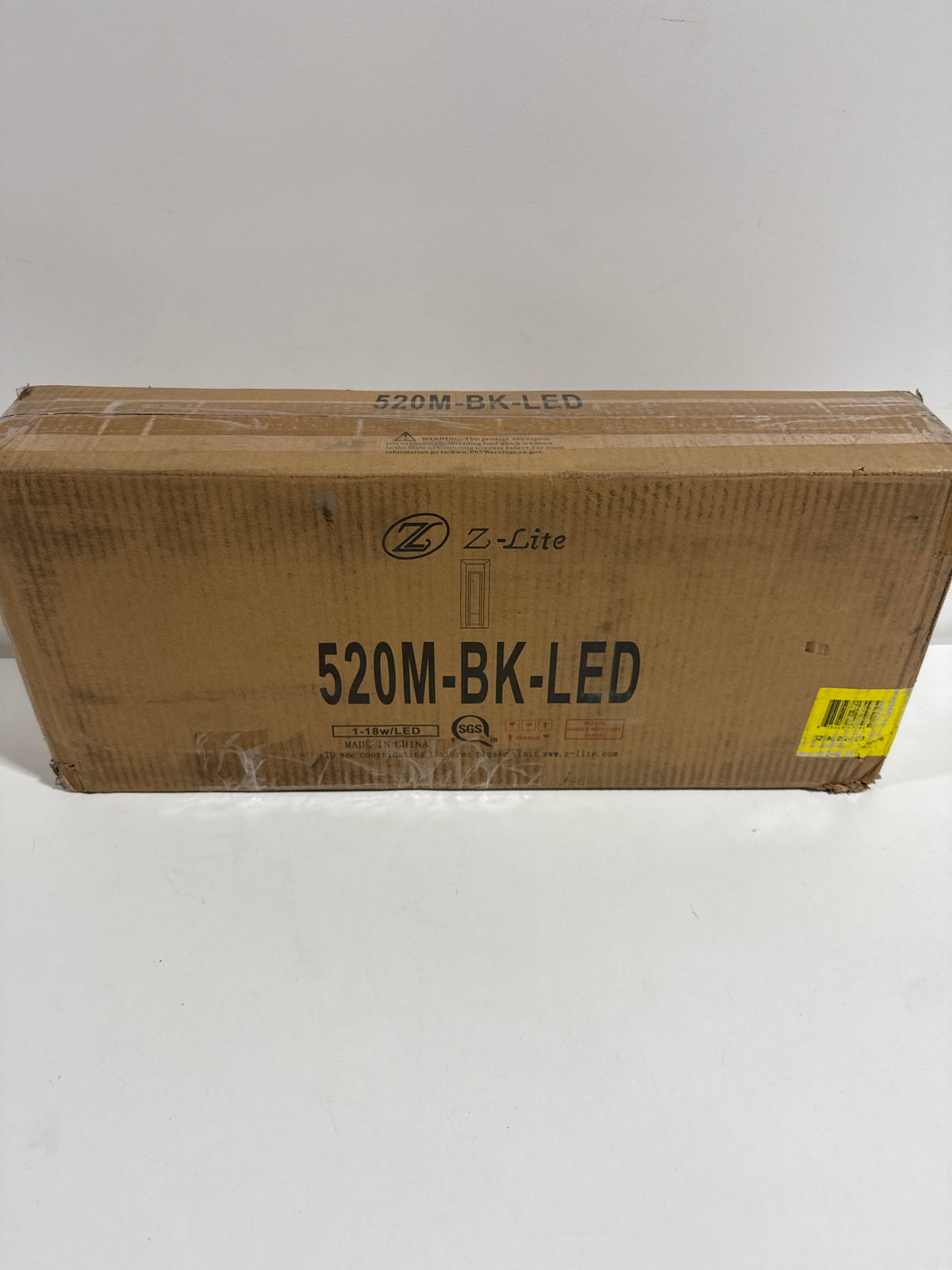 Z-Lite Keaton 20 Inch Tall LED Outdoor Wall Light Keaton - 520M-BK-LED - Modern Contemporary - *Lighting & Electrical