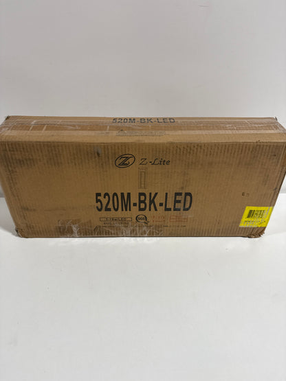 Z-Lite Keaton 20 Inch Tall LED Outdoor Wall Light Keaton - 520M-BK-LED - Modern Contemporary