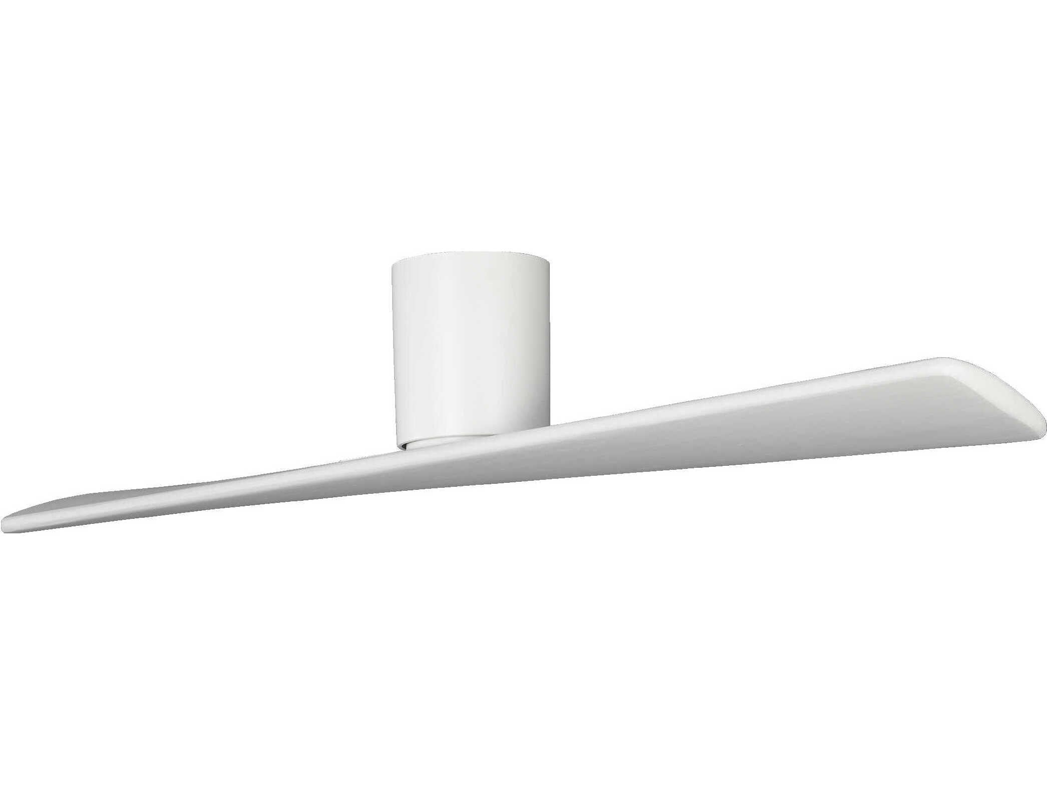Visual Comfort Fan Collection Peter Bristol Plank Smart 52 Inch Flush Mount Fan Plank Smart - 2PLSMH52RZW - Modern Contemporary