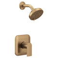 Moen Genta LX M-CORE 2-Series Shower Trim Kit with Showerhead and Lever Handle, Valve Required, Bronzed Gold, UT2472EPBZG